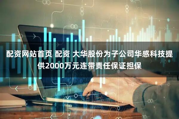 配资网站首页 配资 大华股份为子公司华感科技提供2000万元连带责任保证担保